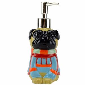 Pug in Sweater Soap & Lotion Dispenser